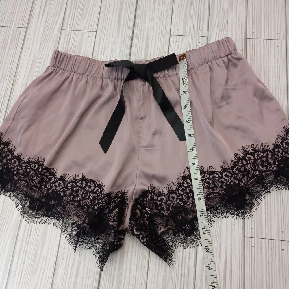 Whimsy Goth Sleep Lace Shorts